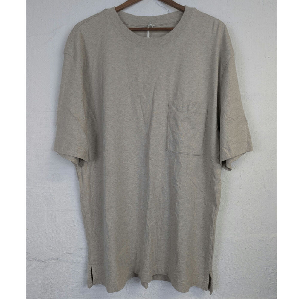 Everlane Crew Neck T Shirt Relaxed Premium Weight Uniform Organic Cotton Large